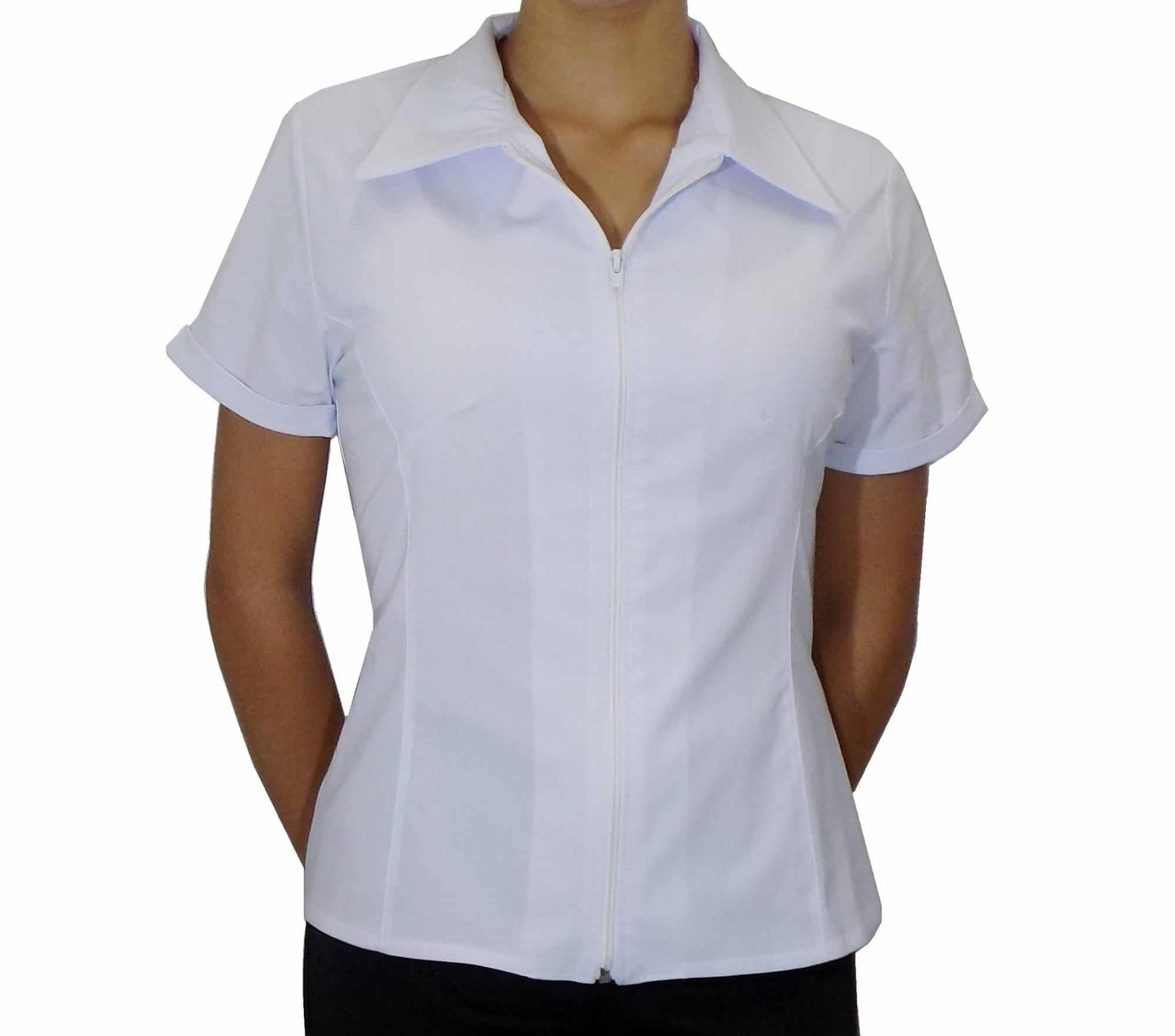 camisas femininas para uniformes