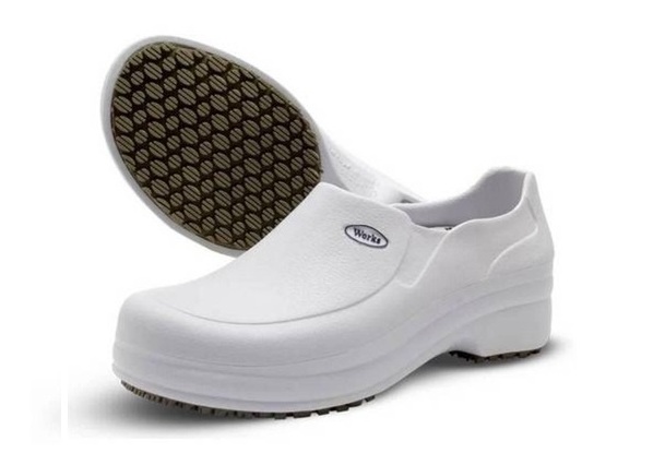 BB80 Calçado antiderrapante EPI soft works BRANCO